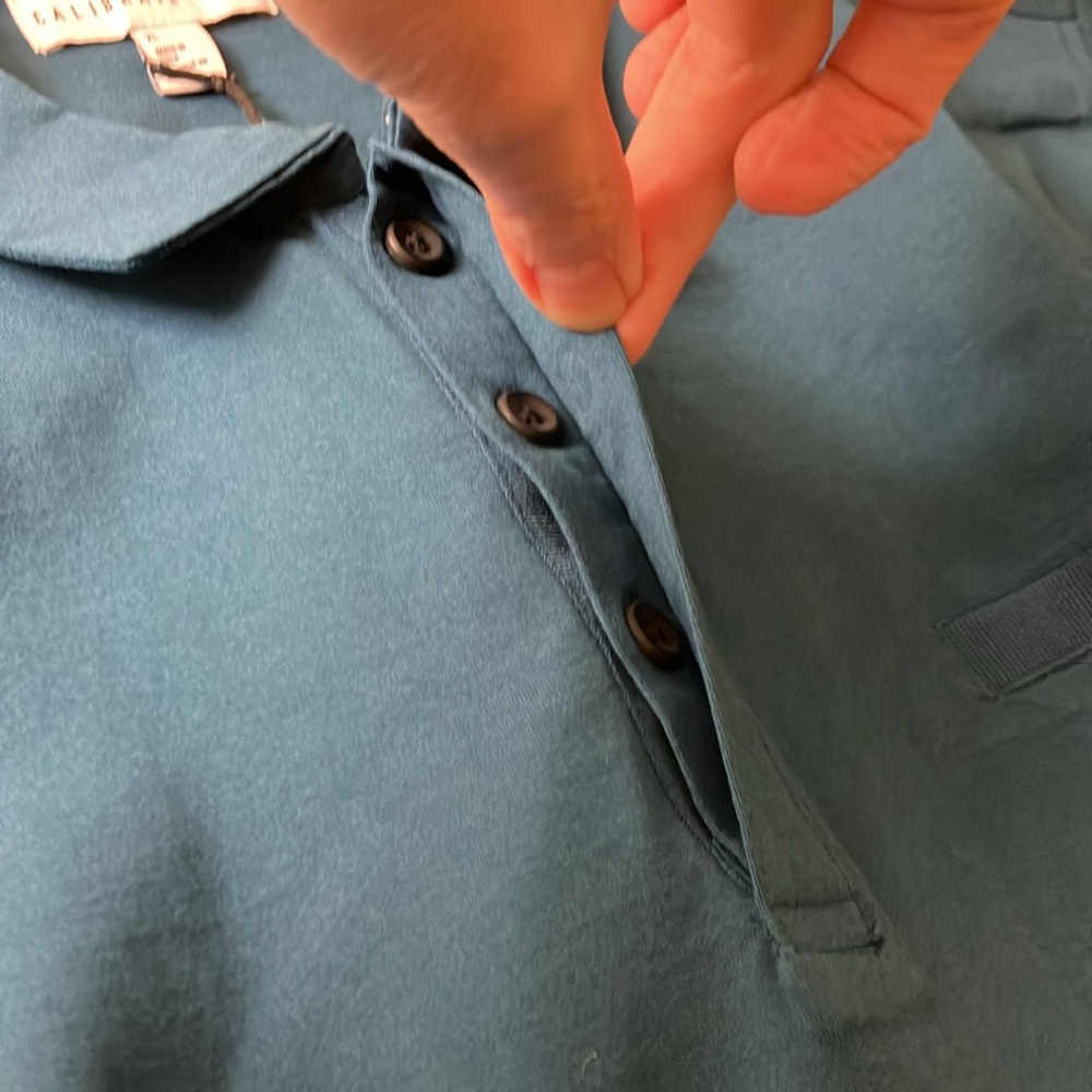 Calibrate XL Teal Golf Shirt/Polo New With Tags! - Picture 6 of 8